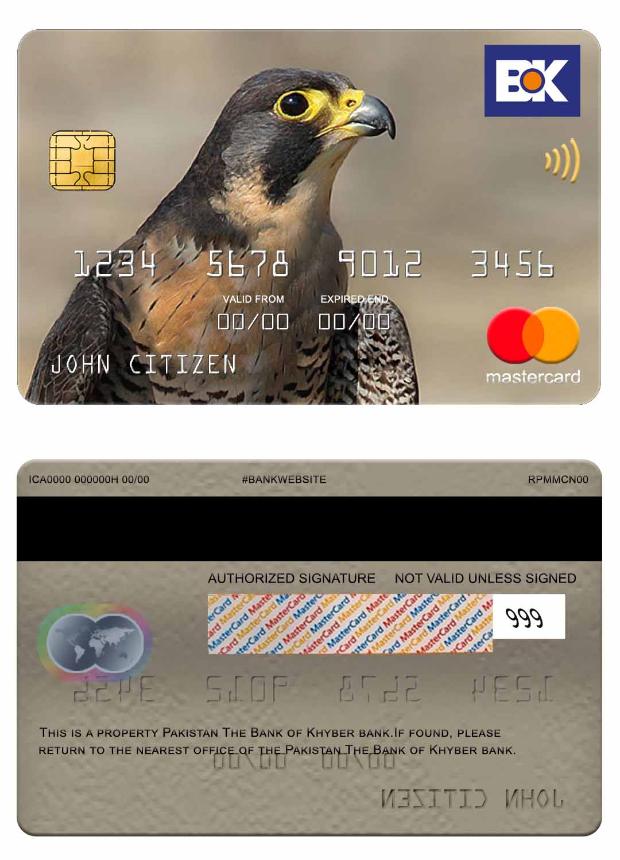 Pakistan The Bank of Khyber bank mastercard